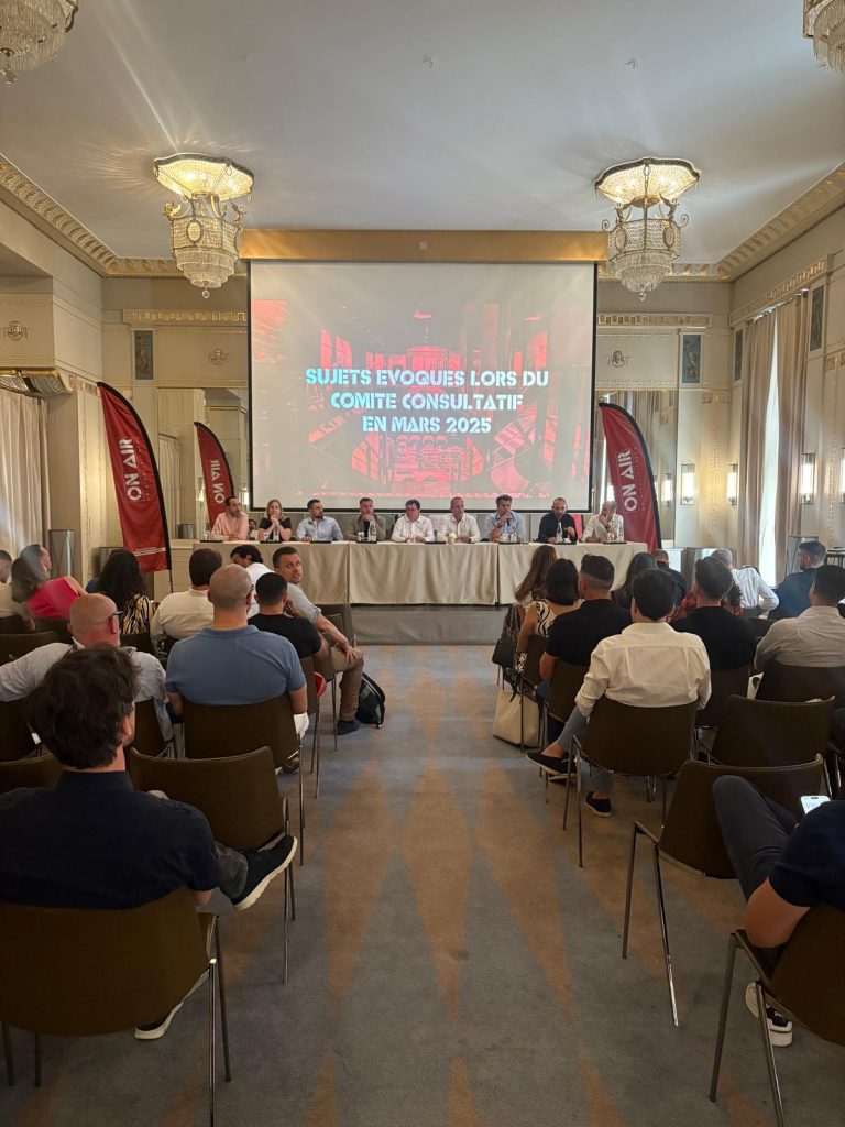 Conférence organisée lors d’un événement professionnel corporate